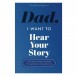 ‘Dad, I Want to Hear Your Story’ by Jeffrey Mason and Hear Your Story Book Review: A Heartfelt Journal for Fathers to Share Their Legacy