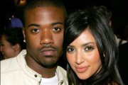 Ray J and Kim Kardashian