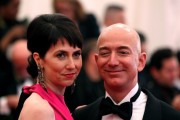 Amazon CEO Jeff Bezos and wife Mackenzie Bezos