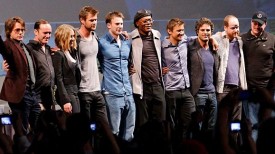 The Avengers Cast at the 2010 Comic-Con