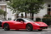 Luxuary Cars On Display Amidst Foreign Wealth In Knightsbridge