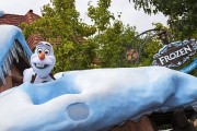 Olaf from Frozen at Fantasyland, Disneyland