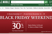 Barnes & Noble Black Friday