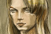 Sketch of Karla Homolka